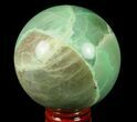 Polished Garnierite Sphere - Madagascar #78998-1